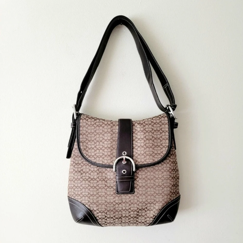 Coach vintage style classic convertible shoulder crossbody bag - Picture 1 of 10